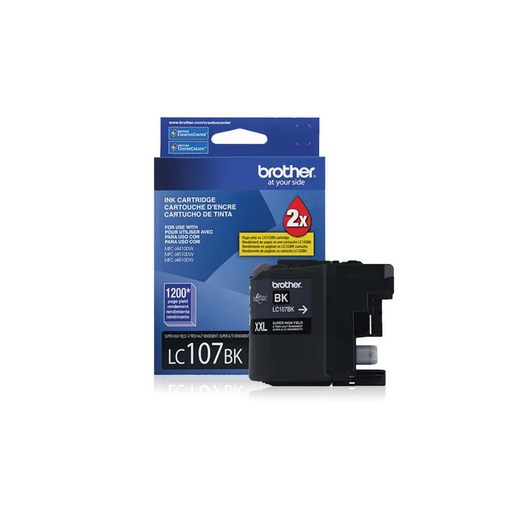 Cartucho tinta LC107BK Negro