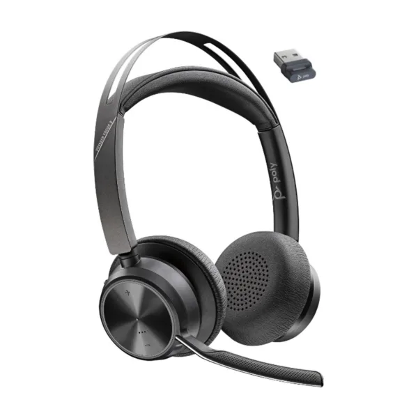Auricular Poly Voyager Focus 2 Teams USB-C USB-A
