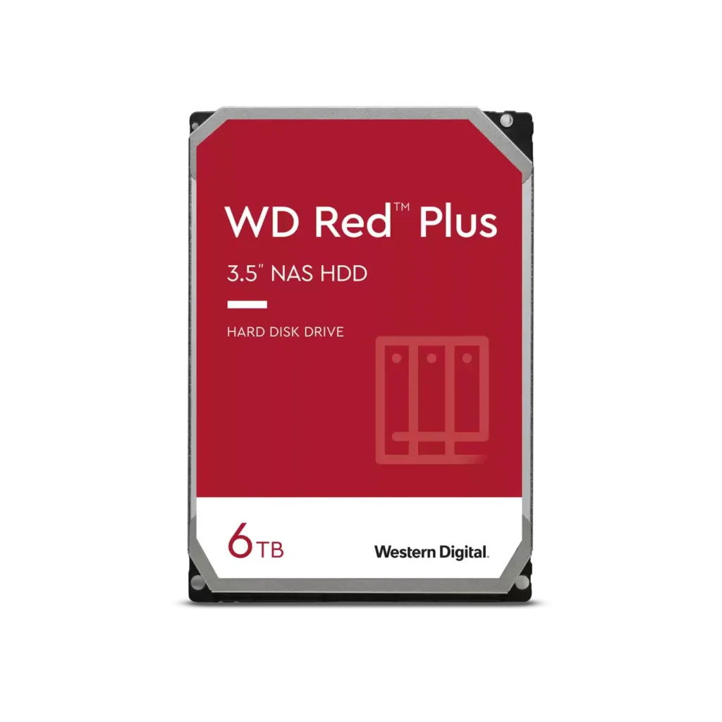 Disco Interno HDD WESTERN DIGITAL Red 6TB 3.5" SATA 3.0 5400rpm