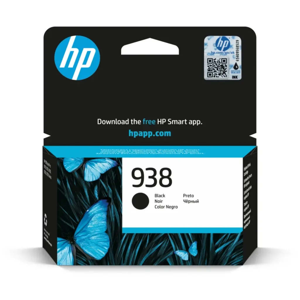 Cartucho de tinta HP  938 Negra