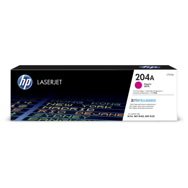 Tóner HP 204A Magenta