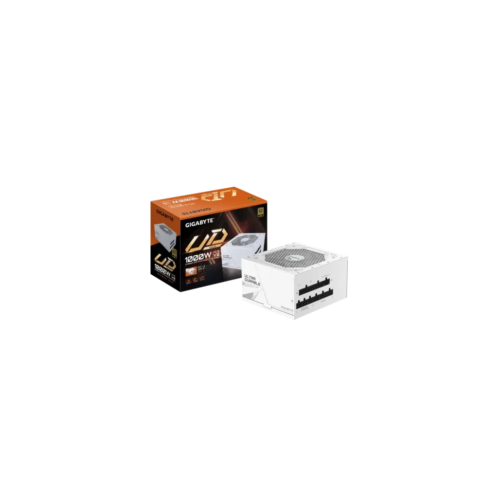 Fuente GIGABYTE UD1000GM PG5 V2 ICE 80 Plus Gold Modular