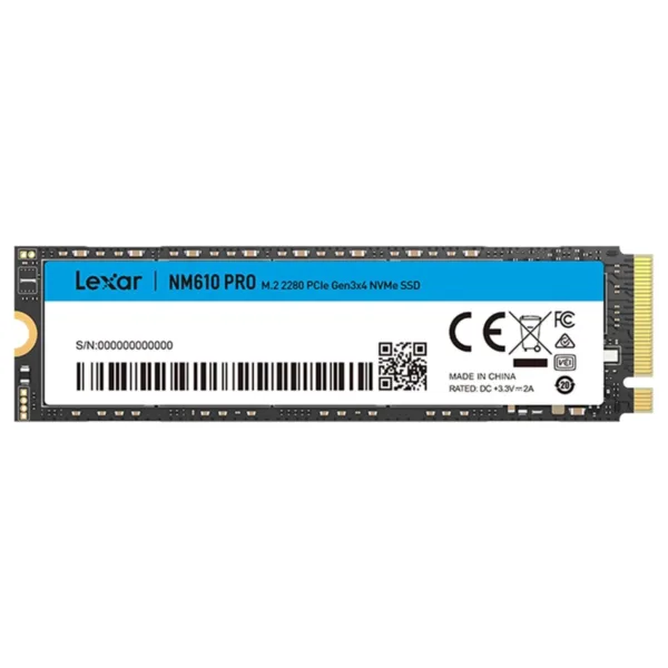 Disco Interno SSD LEXAR NM610 PRO 1T M.2 NVMe