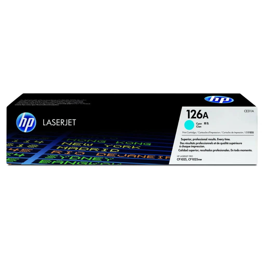 Tóner HP 126A Cian