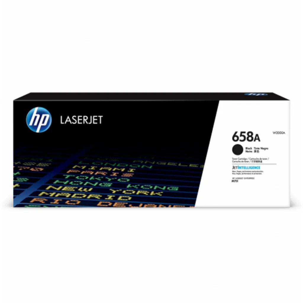 Tóner HP 658A Negro