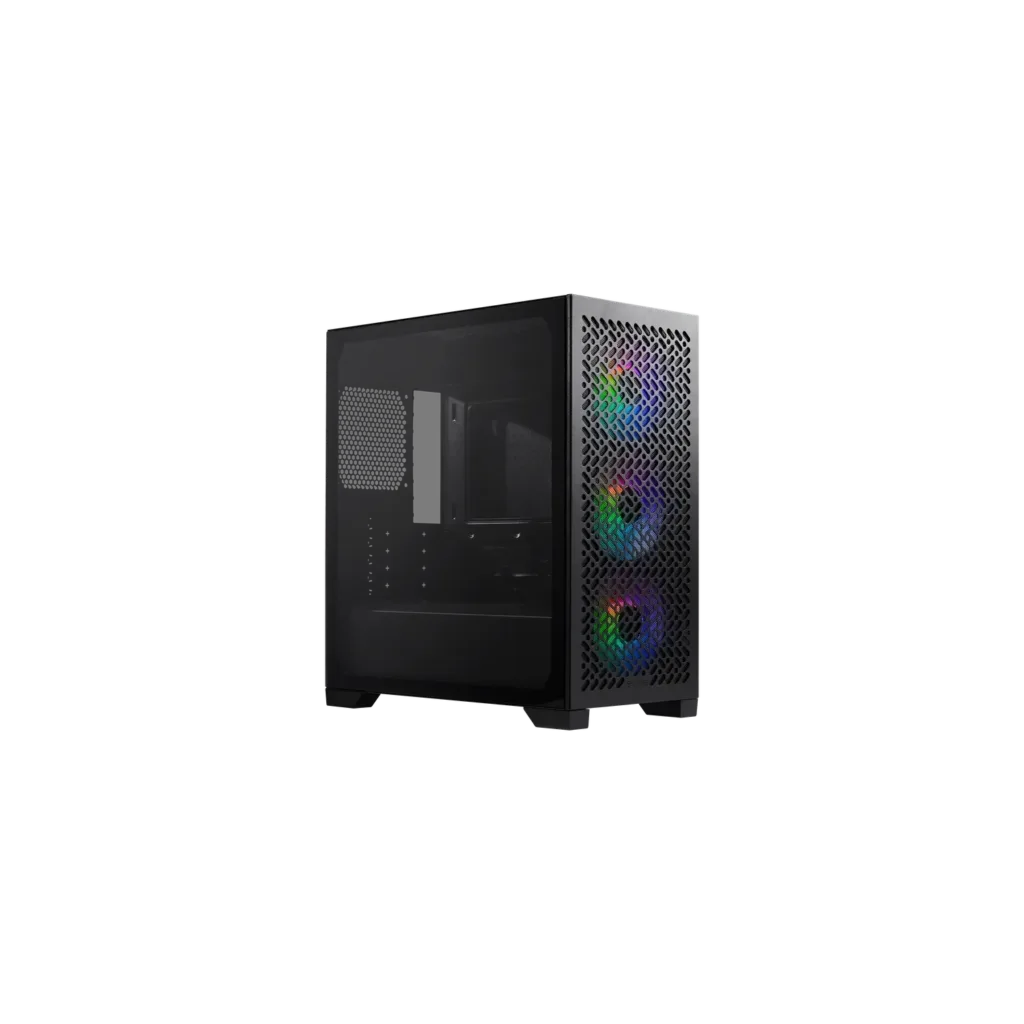 Gabinete Cooler Master Elite 302 Black 3 fans ARGB s/fuente