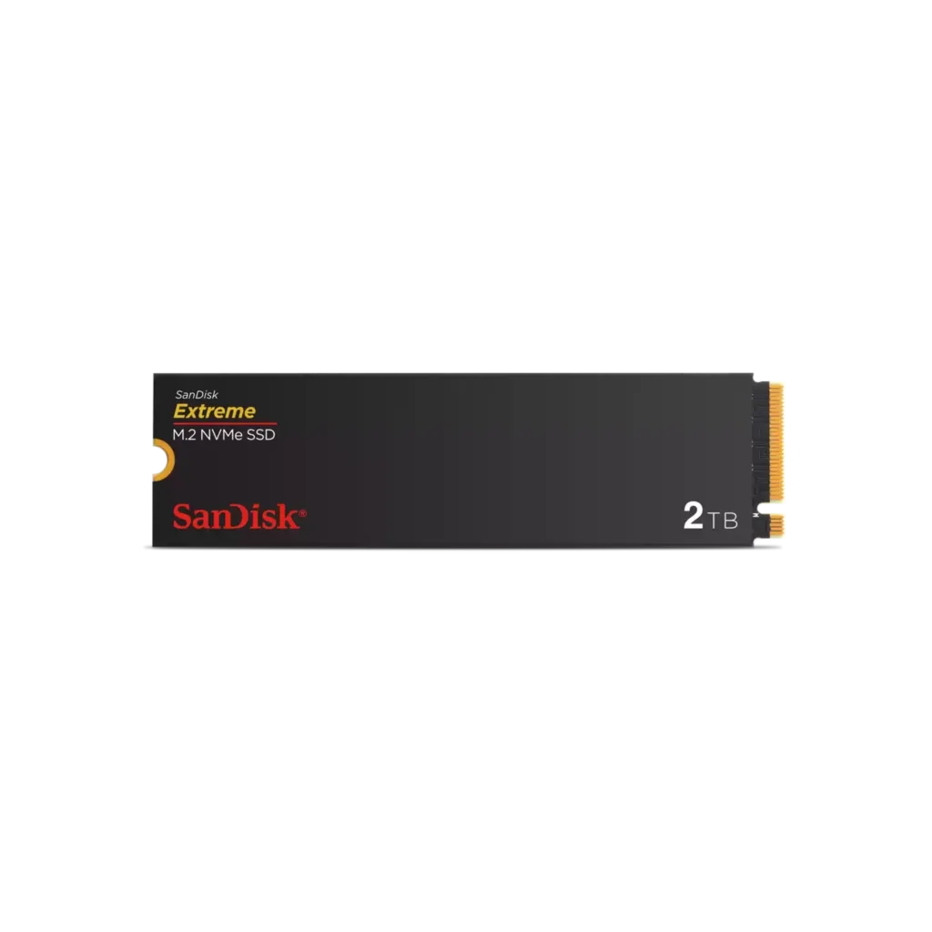 Disco Interno SSD Sandisk Extreme 2TB M.2 2280 NVMe PCIe 4.0 5150MB
