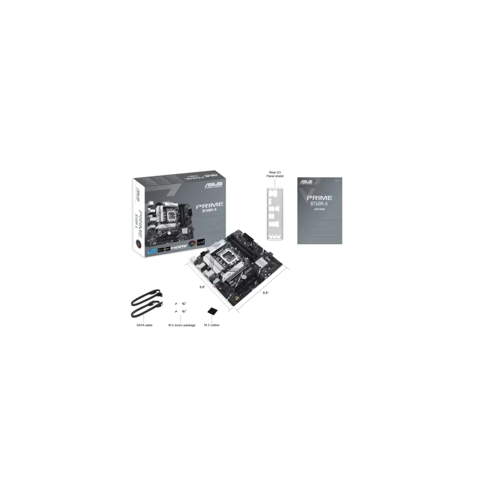 Motherboard ASUS PRIME B760M-A-CSM LGA 1700 DDR5