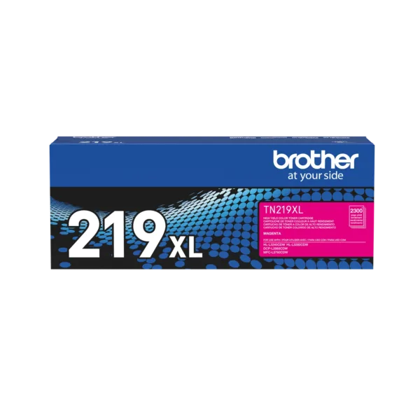 Cartucho Toner Brother TN219XL Magenta