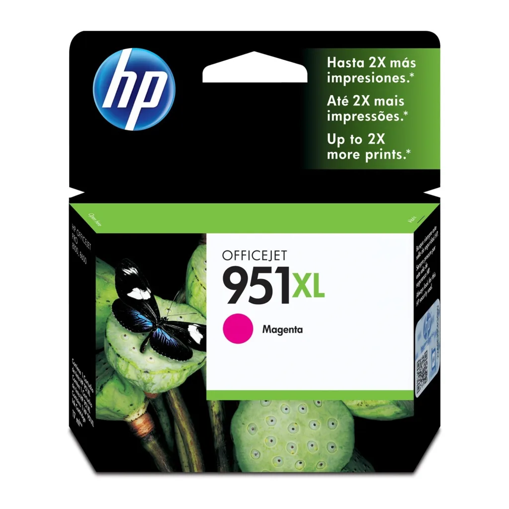 Cartucho de Tinta HP 951XL Magenta