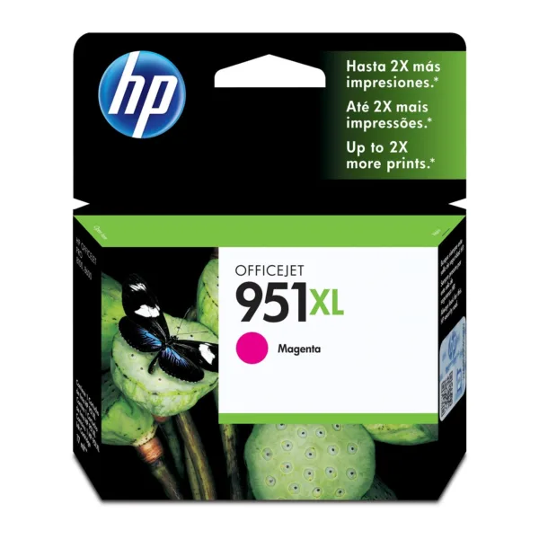 Cartucho de Tinta HP 951XL Magenta