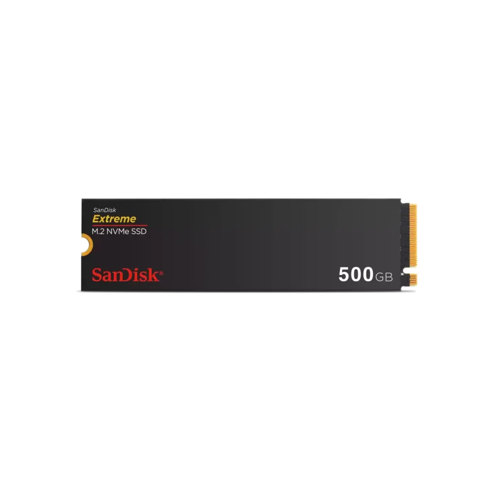 Disco Interno SSD Sandisk Extreme 500GB M.2 2280 NVMe PCIe 4.0 5000Mb/s