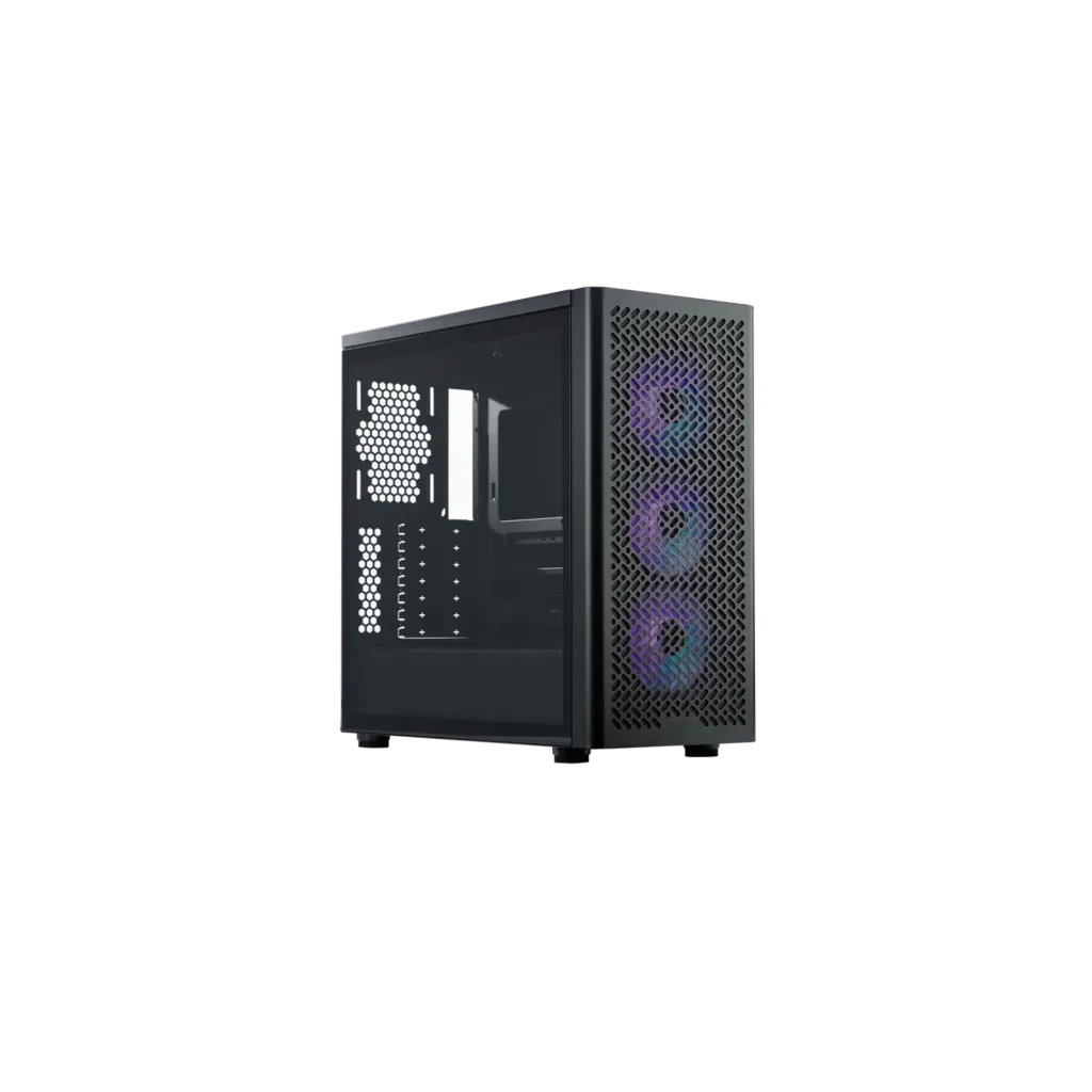 Gabinete Cooler Master Elite 502 Black 3 Fans ARGB s/fuente
