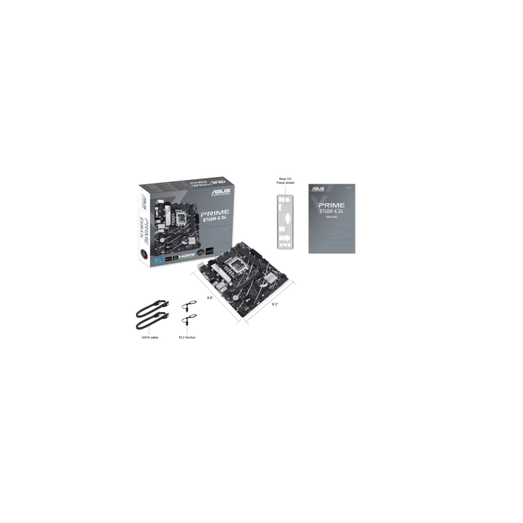 Motherboard ASUS PRIME B760M-K D4 LGA 1700 DDR4