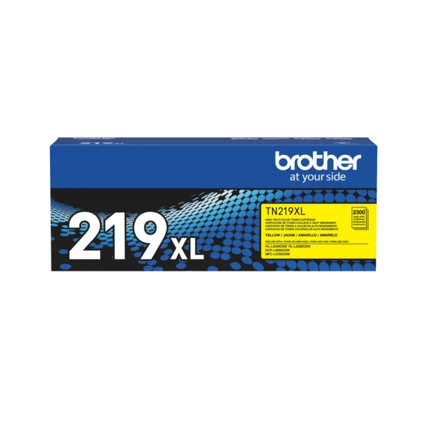 Cartucho Toner Brother TN219XL Amarillo