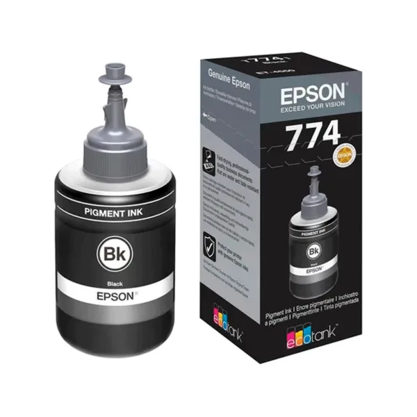Botella de Tinta EPSON 774 Negro