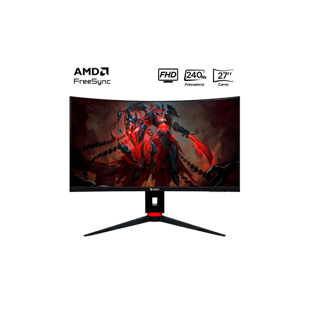 Monitor Teros TE-2764G Gaming 27" Curvo VA FHD (1920 x 1080) 240Hz 1ms