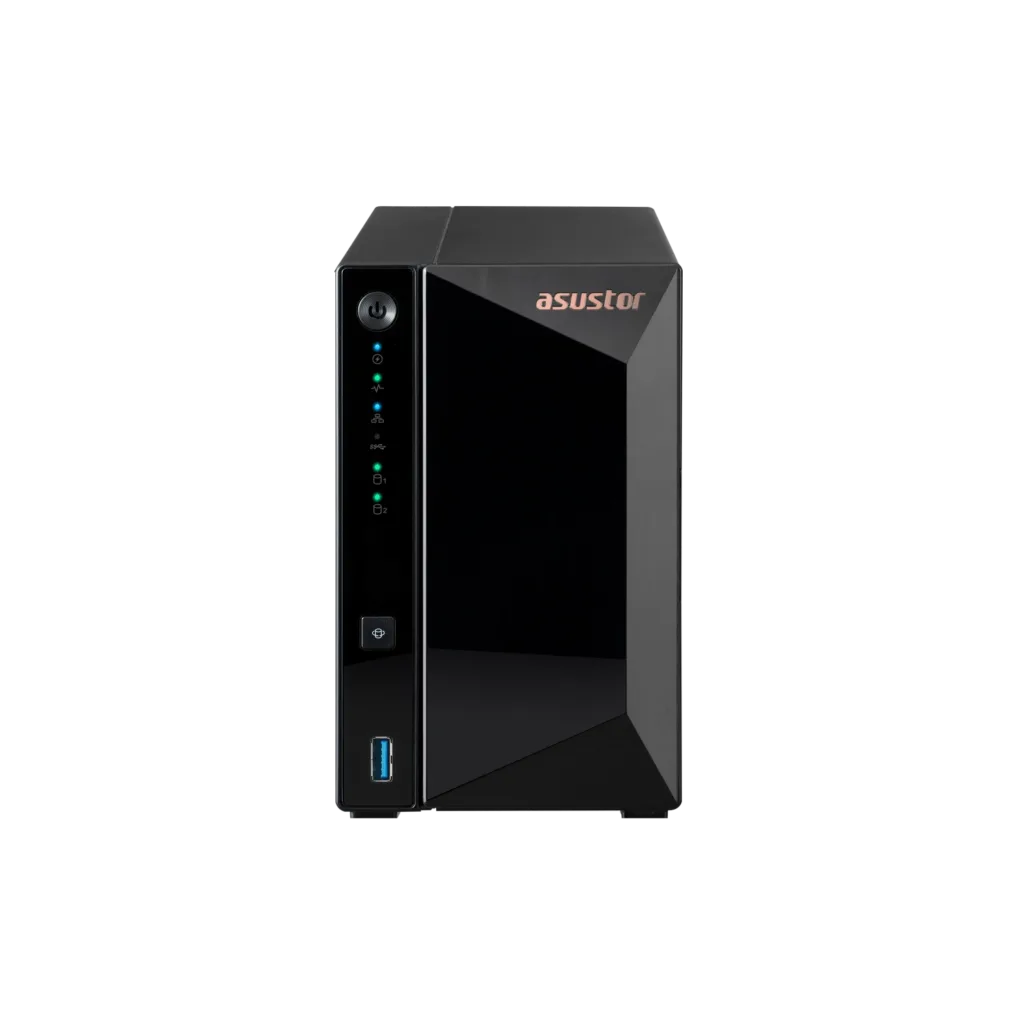 Asustor NAS Tower Drivestor 2 Pro Gen2 AS3302T v2 2X3.5/2.5