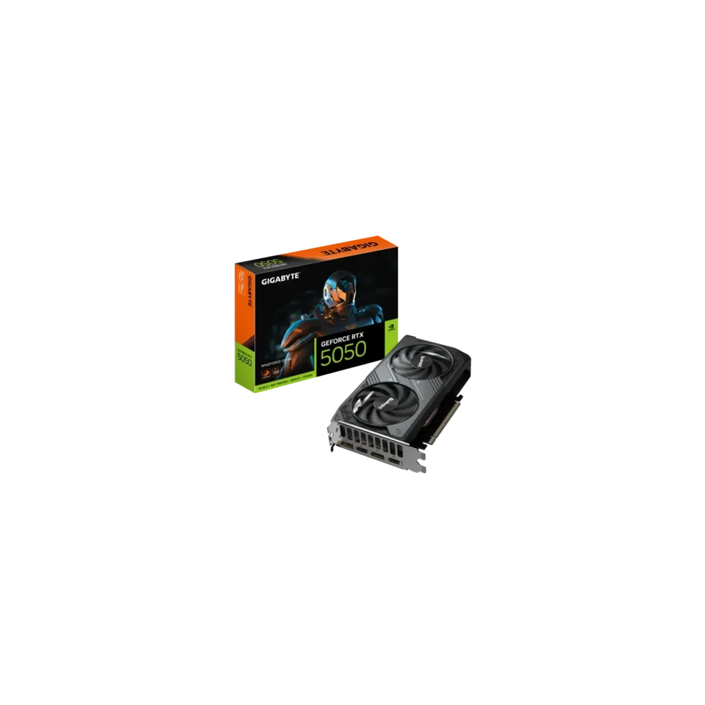 Placa de Video GIGABYTE NVIDIA GeForce RTX 5050 WINDFORCE OC 8G