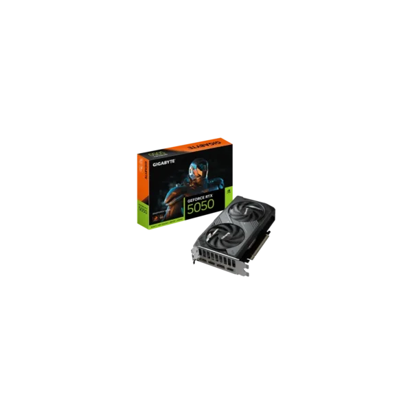 Placa de Video GIGABYTE NVIDIA GeForce RTX 5050 WINDFORCE OC 8G