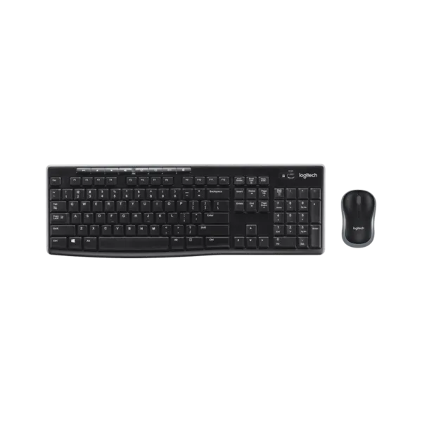 Combo Teclado y Mouse Inalámbrico LOGITECH MK270 Negro
