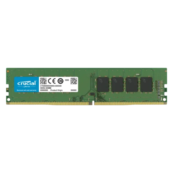 Memoria Ram UDIMM CRUCIAL CT 8GB DDR4 3200MHz CL22 1.20V Single Verde