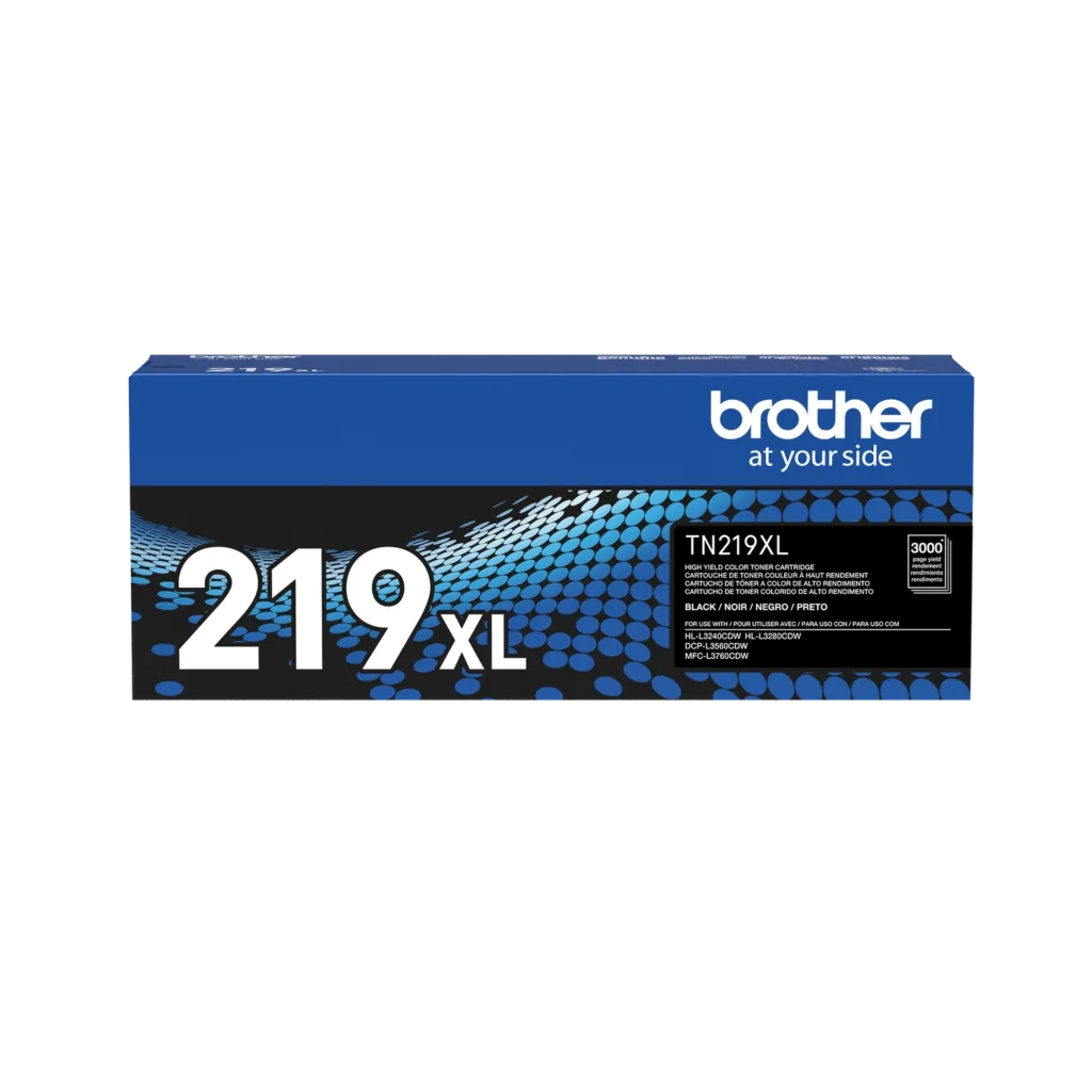 Cartucho Toner Brother TN219XL Negro