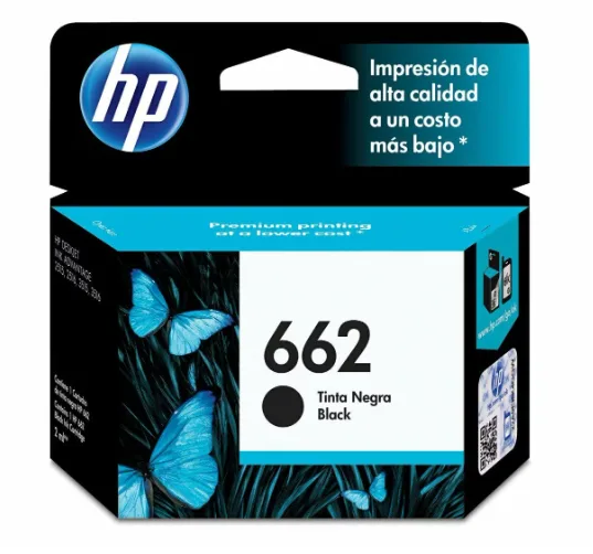 CZ103AL CARTUCHO DE TINTA HP 662 NEGRO (0115)