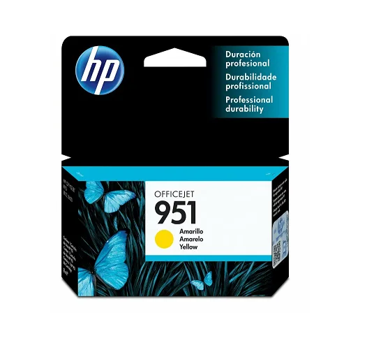 CN052AL HP 951 Yellow Officejet Ink Cartridge (9833)