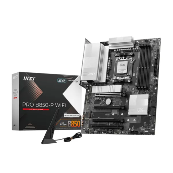 Mother MSI PRO B850-P WIFI DDR5 AM5 (Serie 7000/8000/9000) (6046)