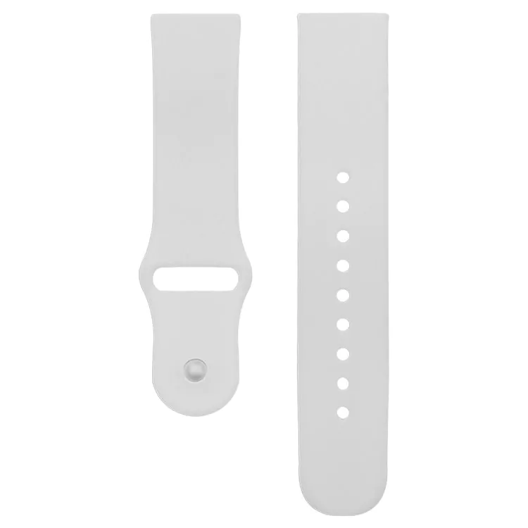 MALLA DE SILICONA STRAP PARA PULSERA SB04 BLANCO