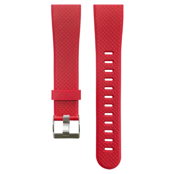 MALLA DE SILICONA STRAP PARA PULSERA SB02 ROJA