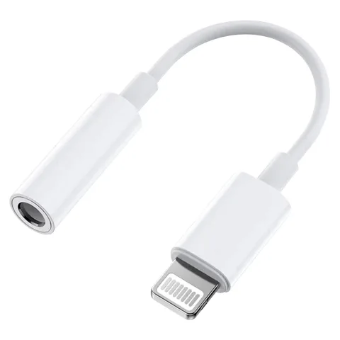 ADAPTADOR LIGHTNING A PLUG 3.5 PARA AURICULAR