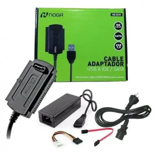 ADAPTADOR USB A IDE / SATA 2,5 + 3,5