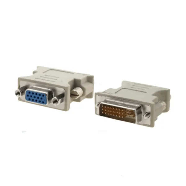 ADAPTADOR VGA MACHO A DVI 24+5 HEMBRA