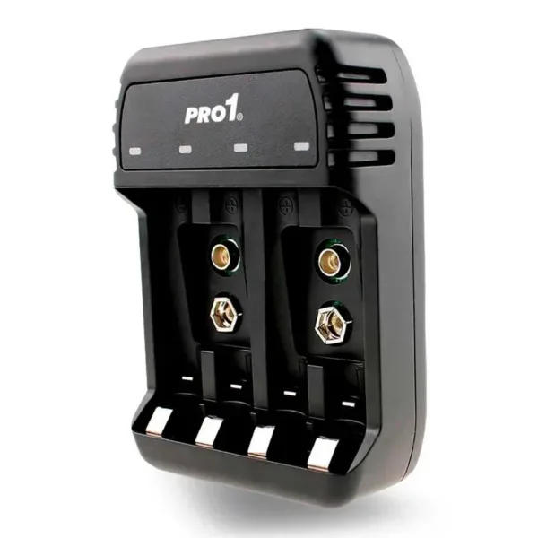 CARGADOR PILAS AA / AAA / 9V / CON CABLE USB / NO INCLUYE FUENTE FRLI-432-CP1