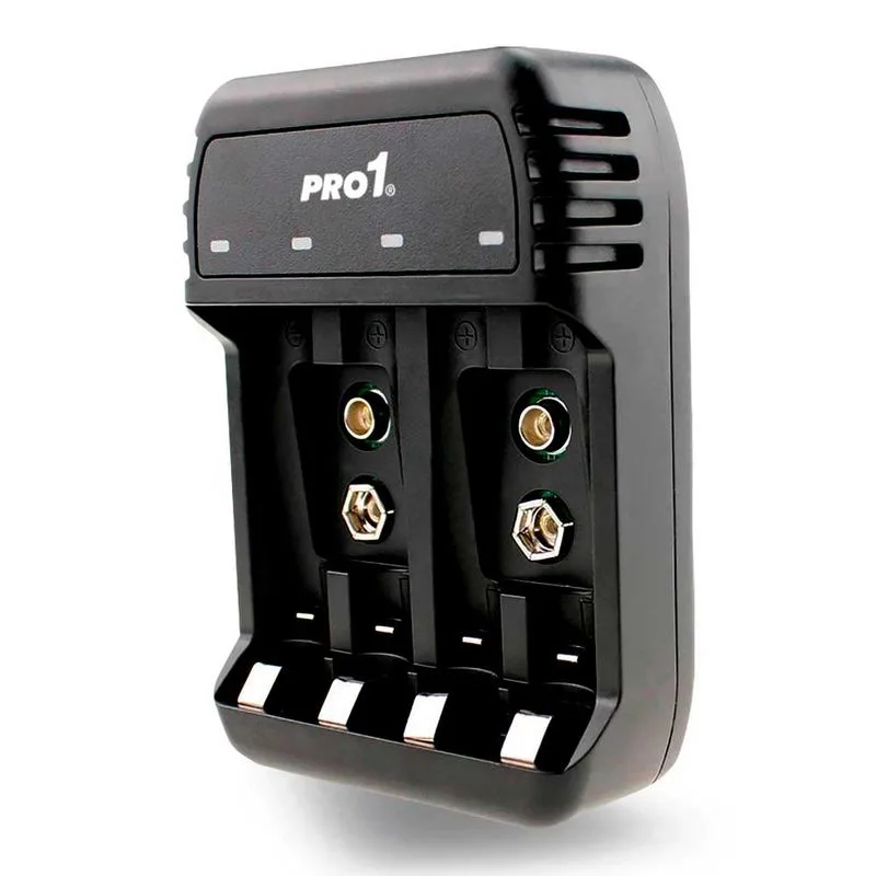 CARGADOR PILAS AA / AAA / 9V / CON CABLE USB / NO INCLUYE FUENTE FRLI-432-CP1