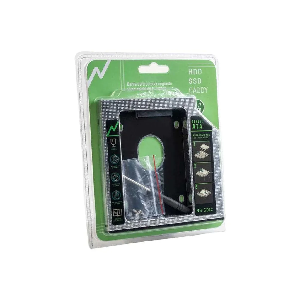 CARRY DISK PARA LECTORA DE NOTEBOOK CADDY 12.7MM