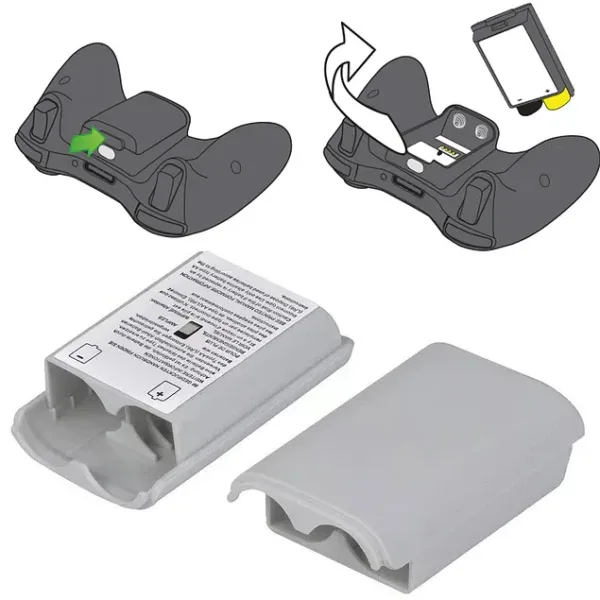 PORTA PILA JOYSTICK XBOX 360