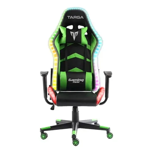 SILLA GAMER WARRIOR PRO FX TARGA VERDE RGB