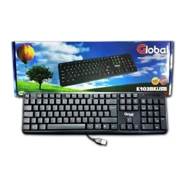 TECLADO USB K103BK