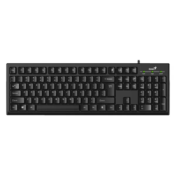 Teclado Genius Smart KB-100 Black USB (5574)