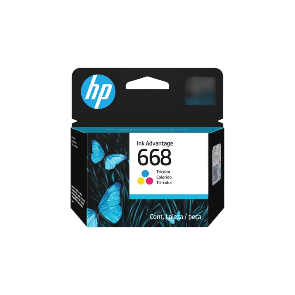 Cartucho de Tinta HP 668 Color