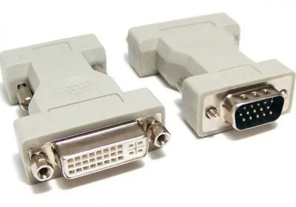 ADAPTADOR VGA MACHO A DVI 24+5 HEMBRA