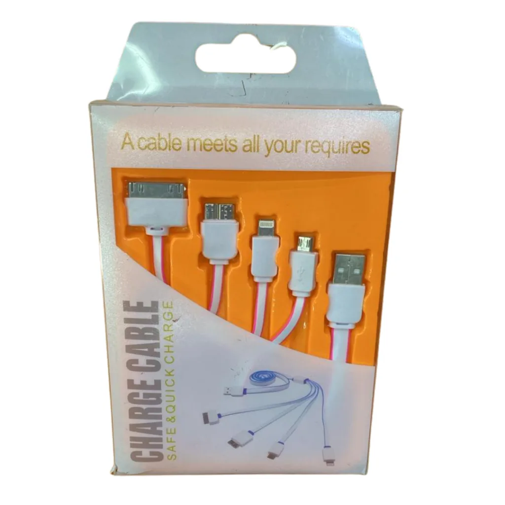 CABLE USB PULPO 4 EN 1 SOLO CARGA