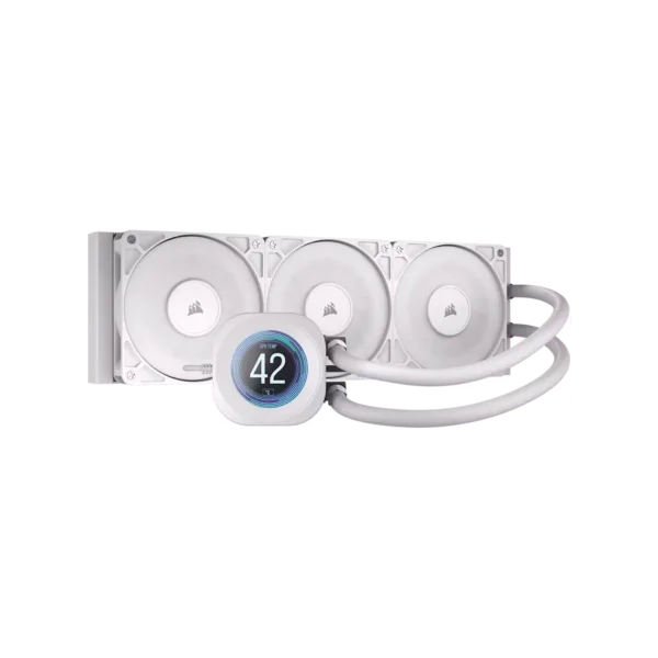 Liquid cooler CORSAIR NAUTILUS 360 RS LCD Blanco