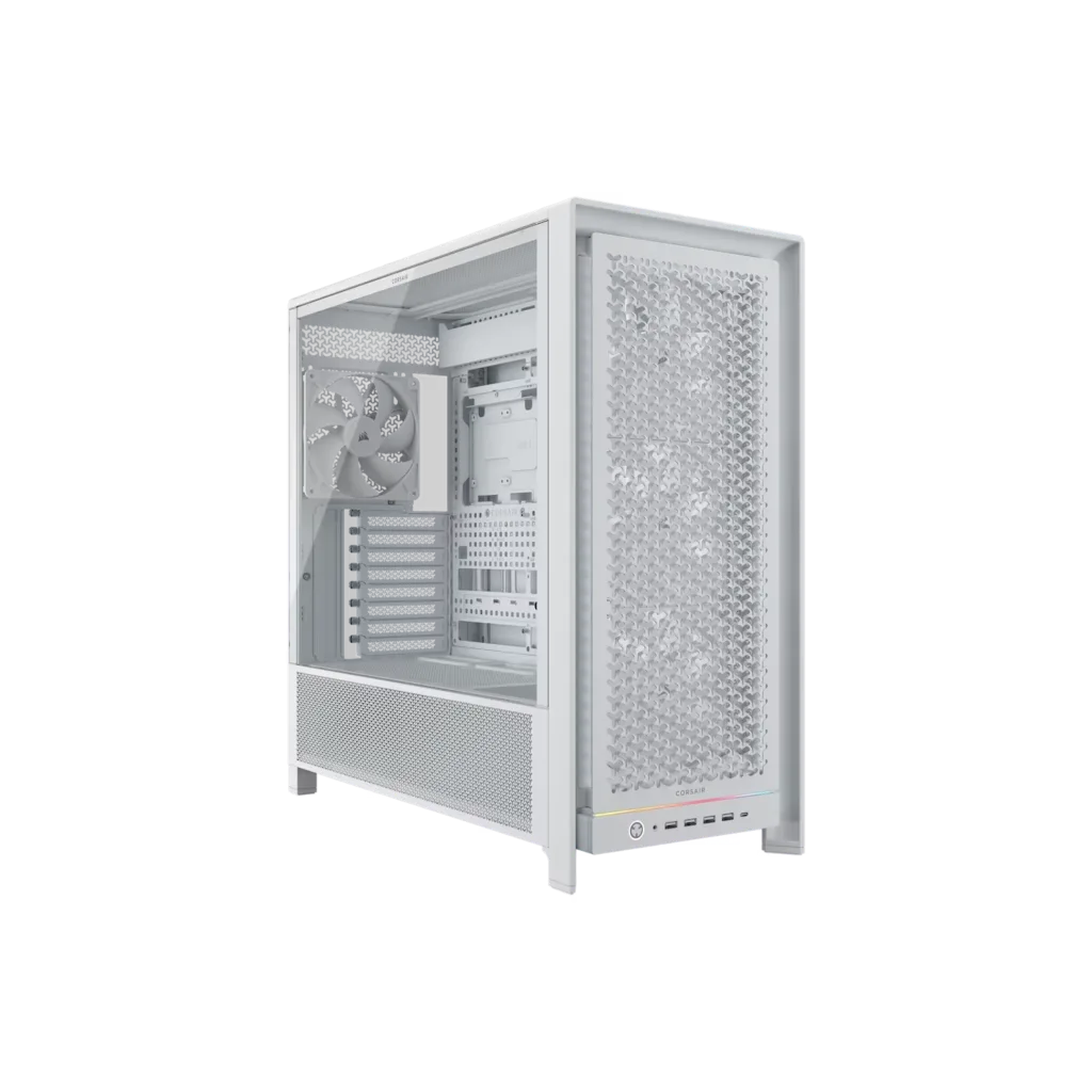 Gabinete CORSAIR FRAME 5000D RS Mid Tower Aire Elevado Blanco