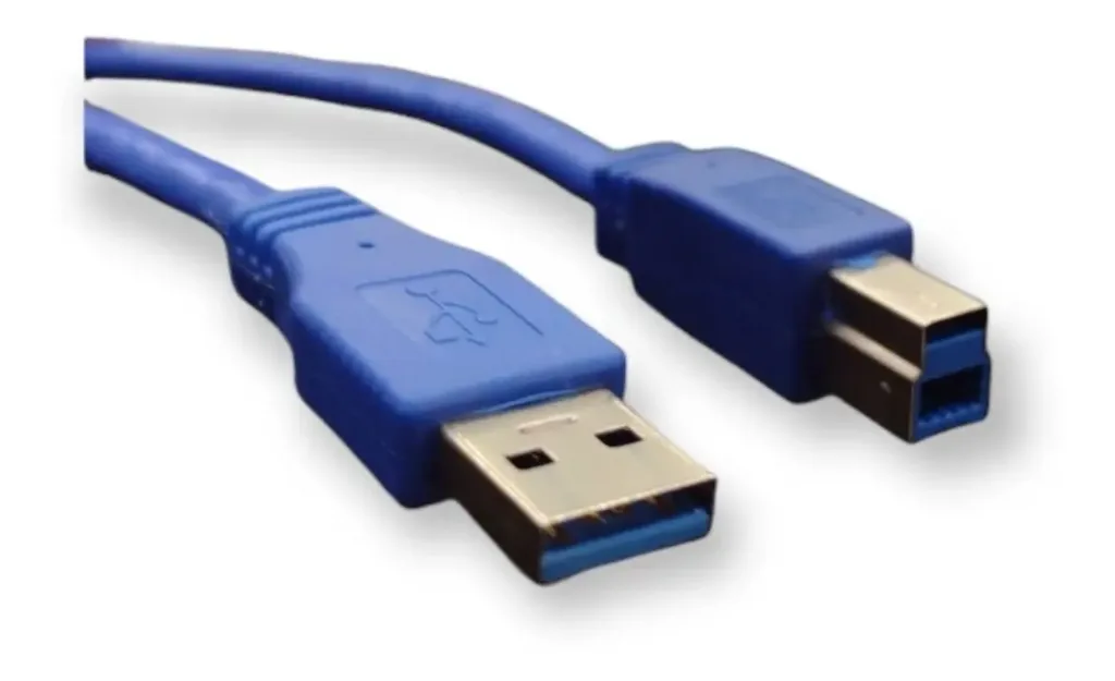 CABLE USB 3.0 3m AZUL Am/Bm PARA MODEMS, ROUTERS E IMPRESORAS