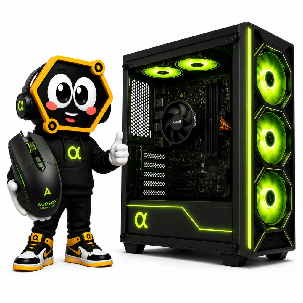 Pc Gamer RYZEN 7 5700G -A520 - 16GB DDR4 - SSD 240GB - GAB. KIT GAMER