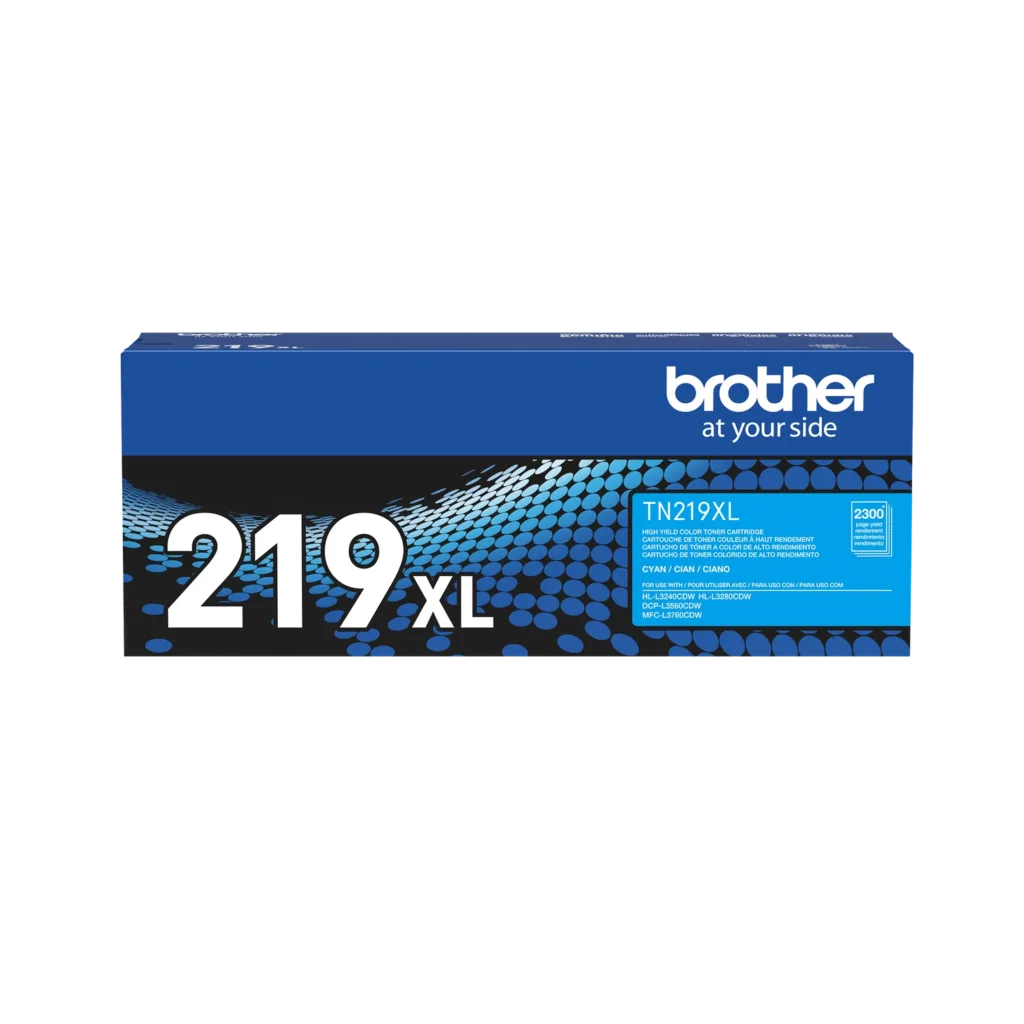 Cartucho Toner Brother TN219XL Cian